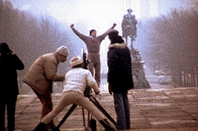 Rocky Balboa behind the scenes